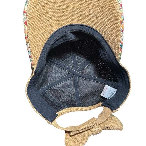 Grace Hats Buzz Hat Bow Linen Weave Made in Japan Multi Color Baseball Style - Picture 7 of 13